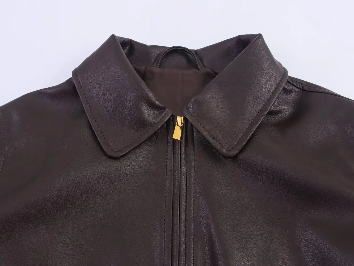 欧米風新作初秋メイラード風レディースジャケット アメリカンバイク風トップジャケット ジャケット