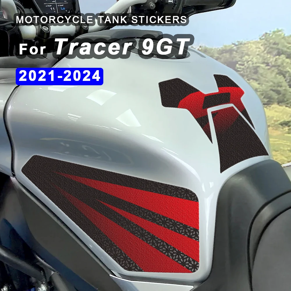 Motorcycle Tank Pad Protection For TRACER 9 GT Tracer 9GT Plus 2021 2022 2023 2024 Non-slip Decal Motorbike Stickers Accessories