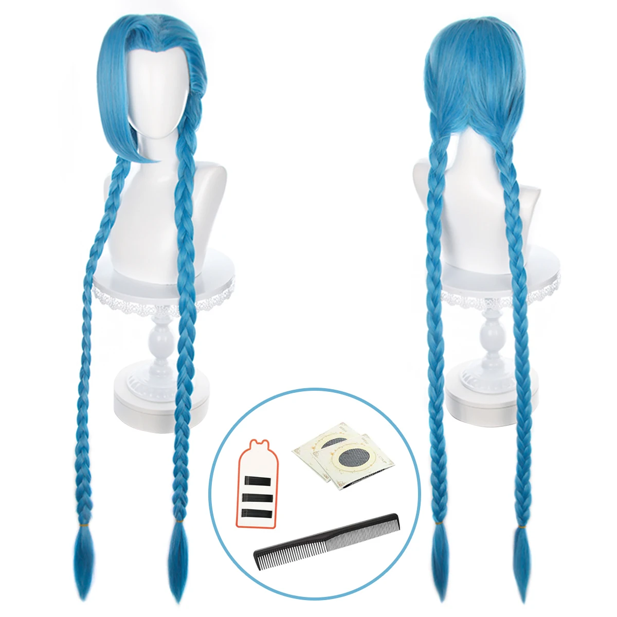 HOLOUN LOL Game Jinx Cosplay Kostuum Pruik Loli Outfit Halloween Kerstcadeau Cos Conventie - afbeelding 1