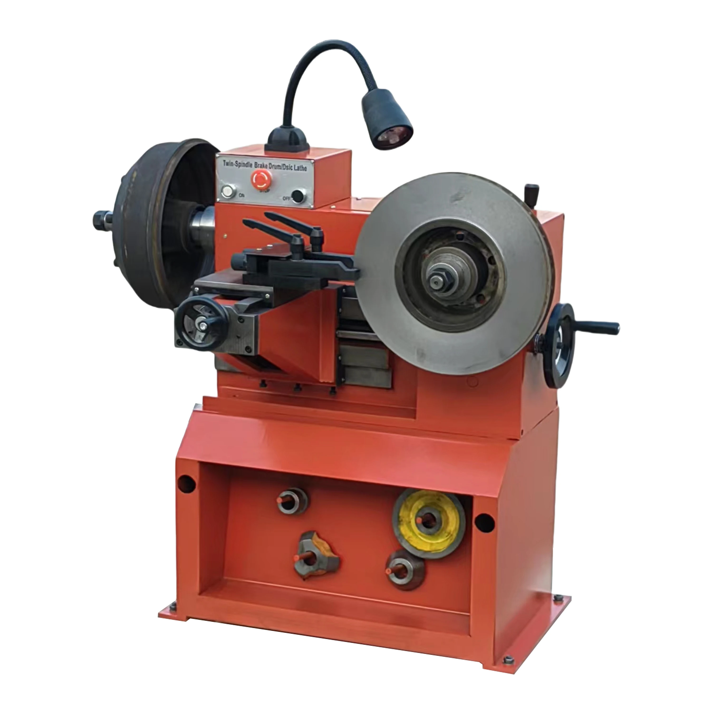 High-accuracy T8445 disc brake drum lathe machine/disc cutting grinding brake lathe machine for car