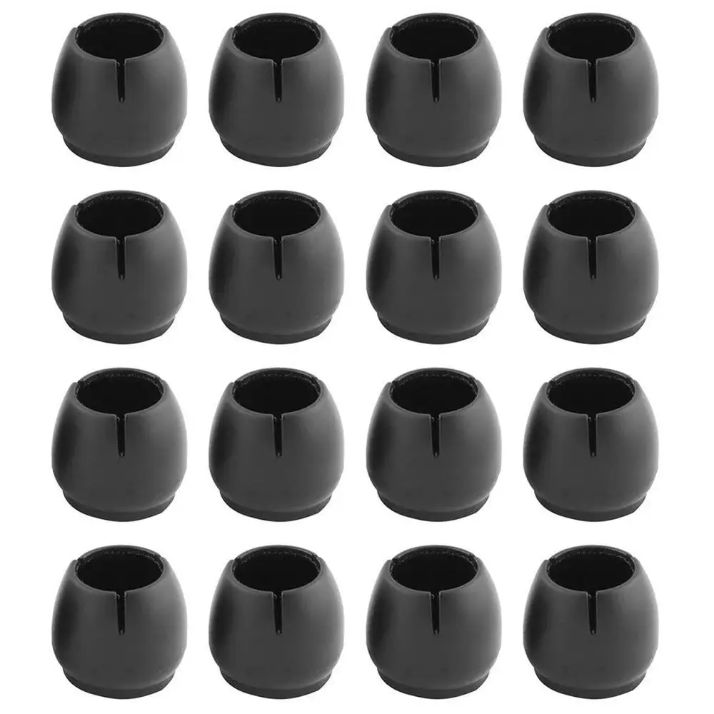 16PCS Chair Leg Caps Rubber Feet Protector Pads Furniture Table Covers for Hardwood Floors Furniture Leveling Feet Home Decor