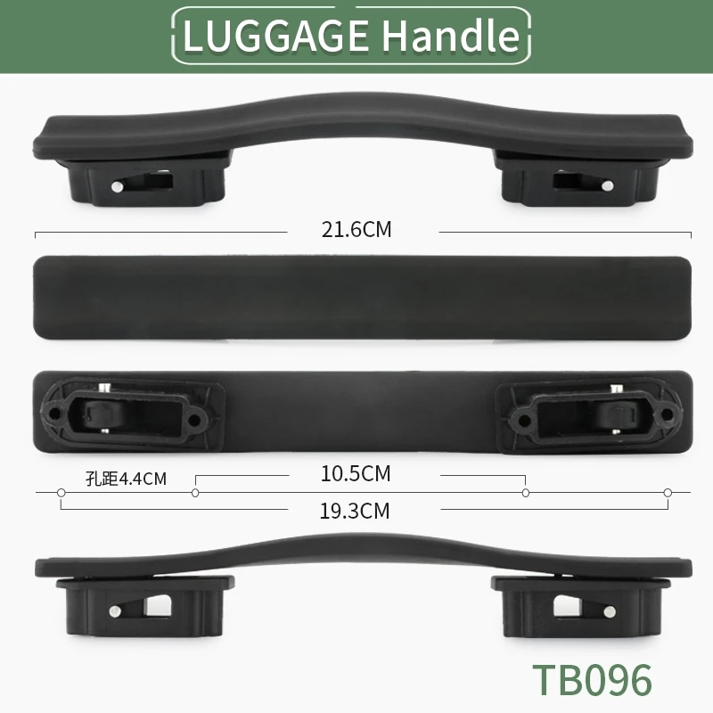 Luggage Bag Replacement Nylon Hard Handle Suitcase Durable Handle Handle Air Box Password Luggage Accessories Replacement Handle