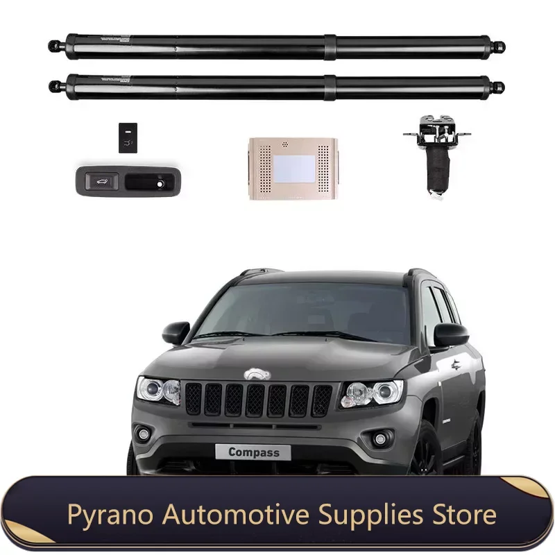 

Control of The Trunk Electric Tailgate Car Lift Auto Automatic Trunk Opening Drive Kit Foot Sensor for Jeep Compass 2017+