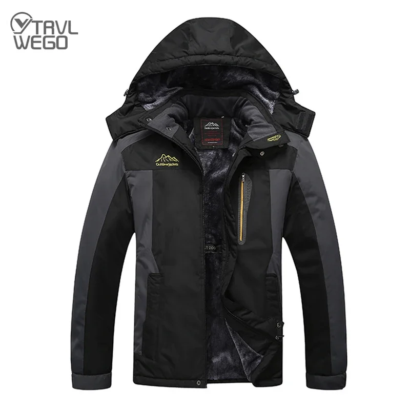 -15 Degree Super Warm Winter Skiing Men Hiking Trekking Waterproof Breathable Snowboard Snow Outdoor Coat