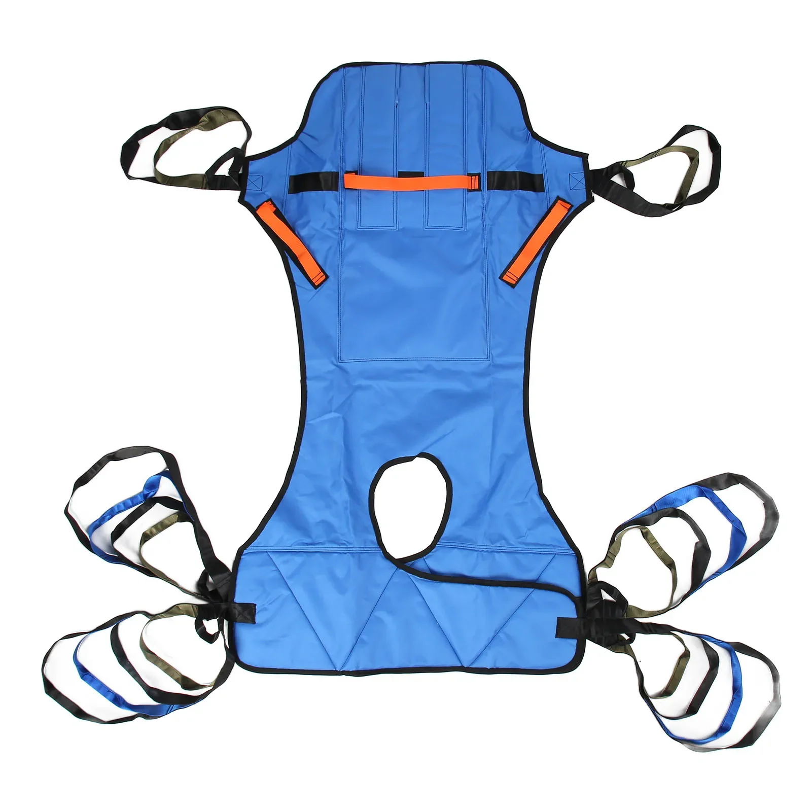 Sling De Transferência Com Abertura Para Pacientes Idosos, Full Body Lift, Royalblue Head Support, Sling De Banheiro