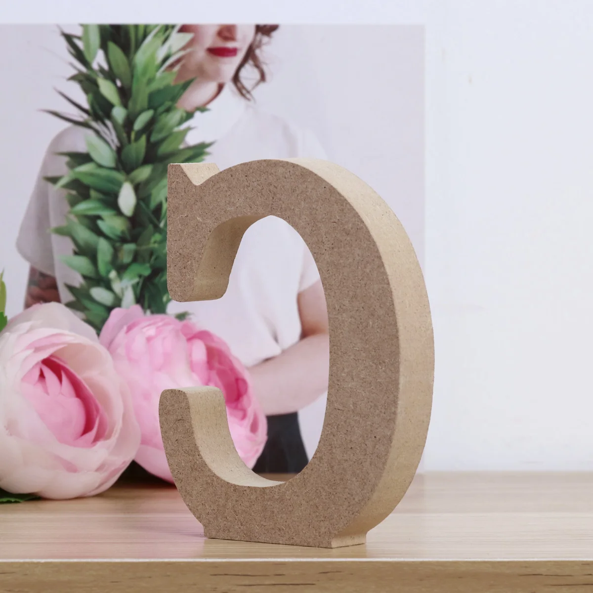 

Wooden Letter Ornaments Alphabet Letters for Wall Decor Nursery Craft Decoration