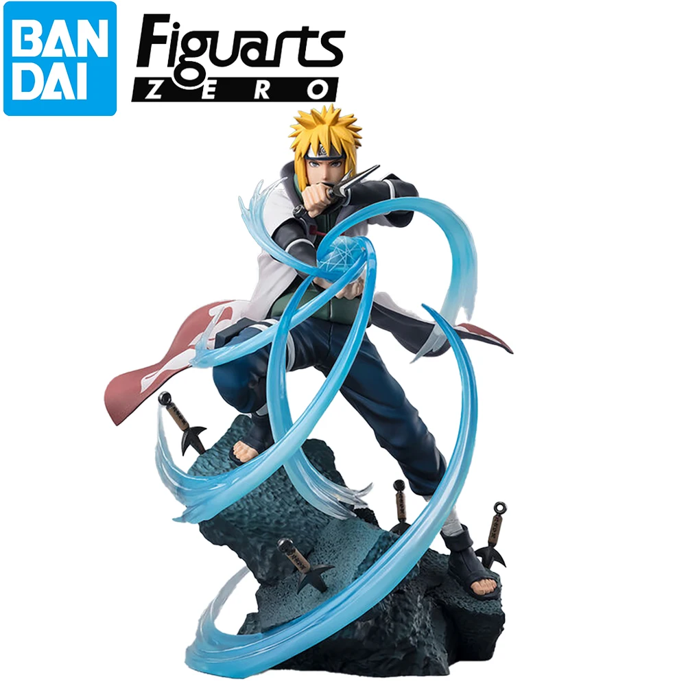 

In Stock Original Bandai Figuarts Zero Naruto Shippuuden Namikaze Minato Collectible Model Toys Gifts for Fans Boys Girls