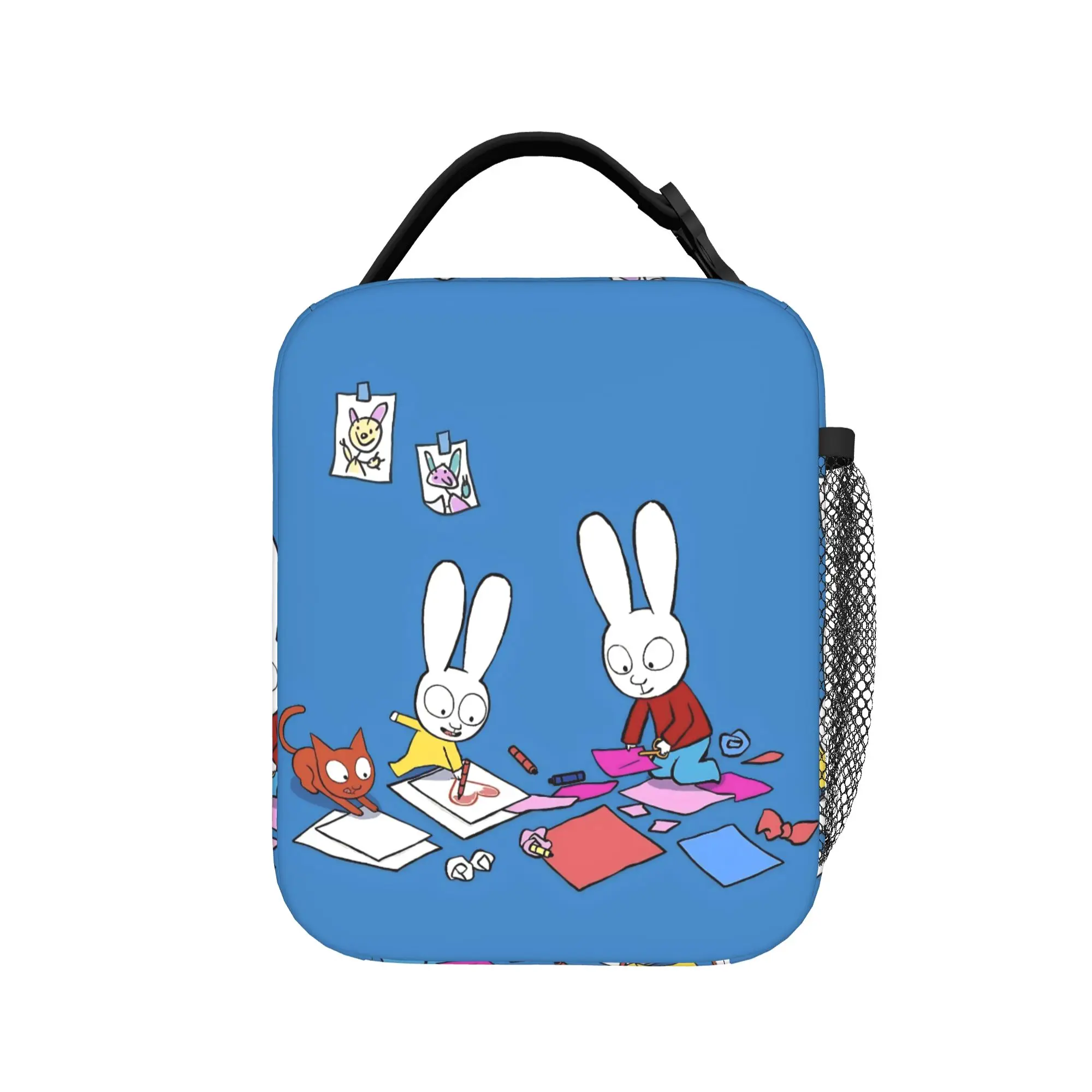 Lunch Boxes Simon Super Rabbit Merch  Storage Food Box Ins Style Thermal Cooler Lunch Box For Picnic