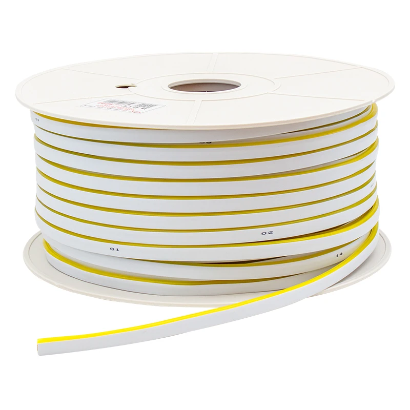 POWERMASTER NEON LED strip yellow 100 meters 12 VOLT (* MM)