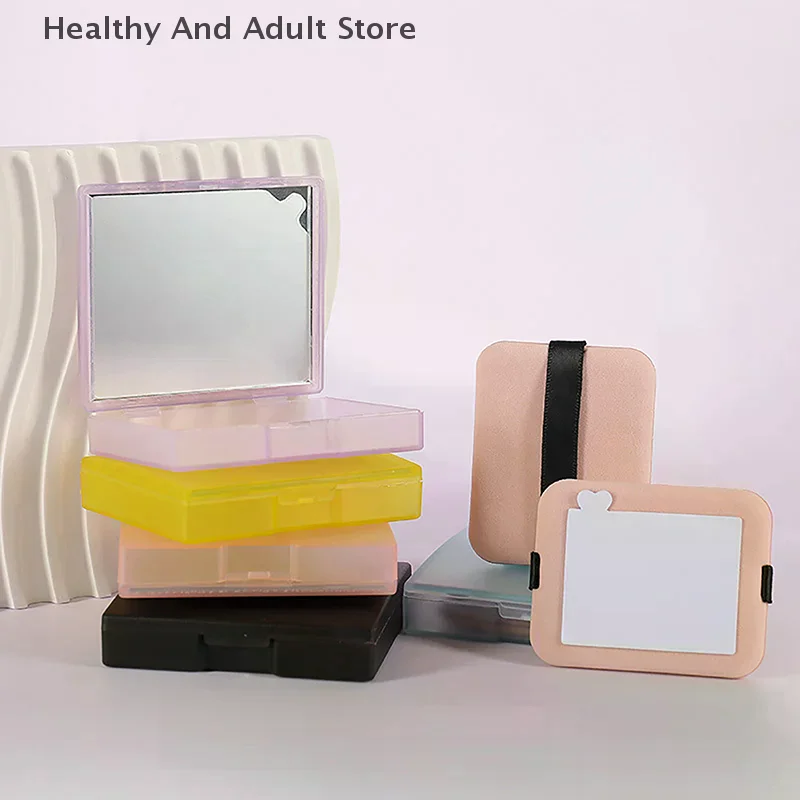 100 fogli di carta assorbente per olio per il viso portatile con custodia a specchio Carta per la cura del viso per donna di bellezza assorbe la bellezza del grasso del viso