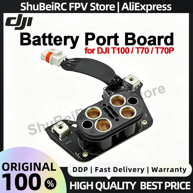 Original DJI T70 Battery Port Board for DJI T70/T70P/T100 Agricultural Drones Repair Parts Plant Protection UAV Accessories