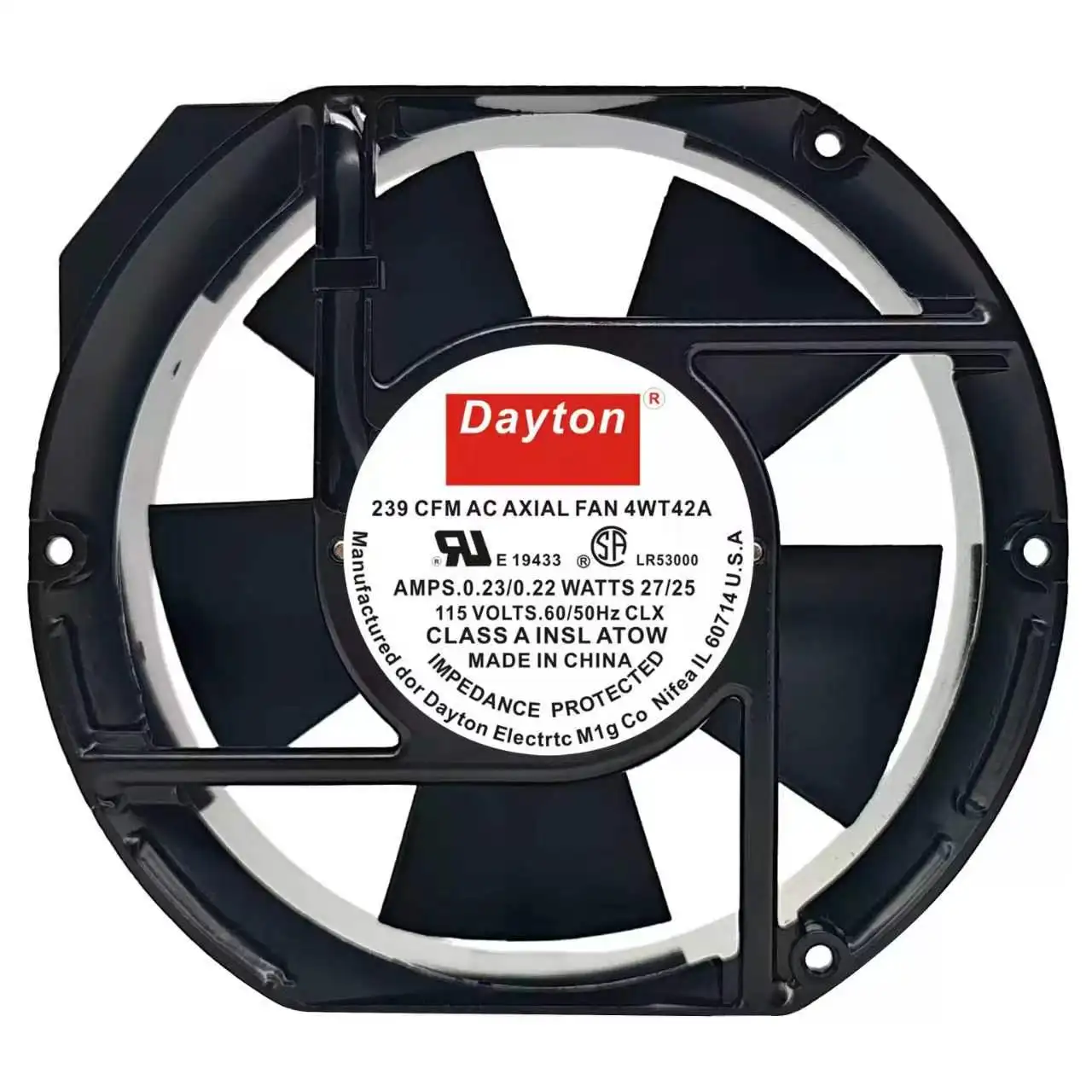 ventole-per-chassis-inverter-server-con-telaio-in-metallo-e-doppio-cuscinetto-a-sfera-per-dayton-4wt42a-ac-115v-023a-27w-239cfm-17251-172x150x51mm