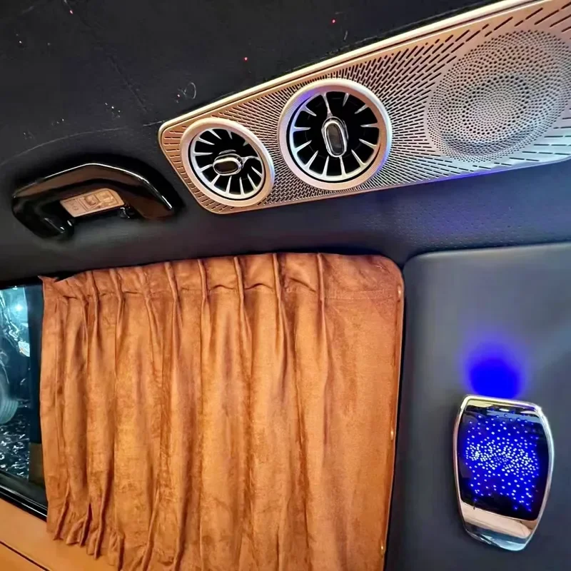 Car Side Window Sunshade Curtains Auto Windows Curtain Sun Visor Blinds Cover Sprinter Kit Interior Electric Curtains