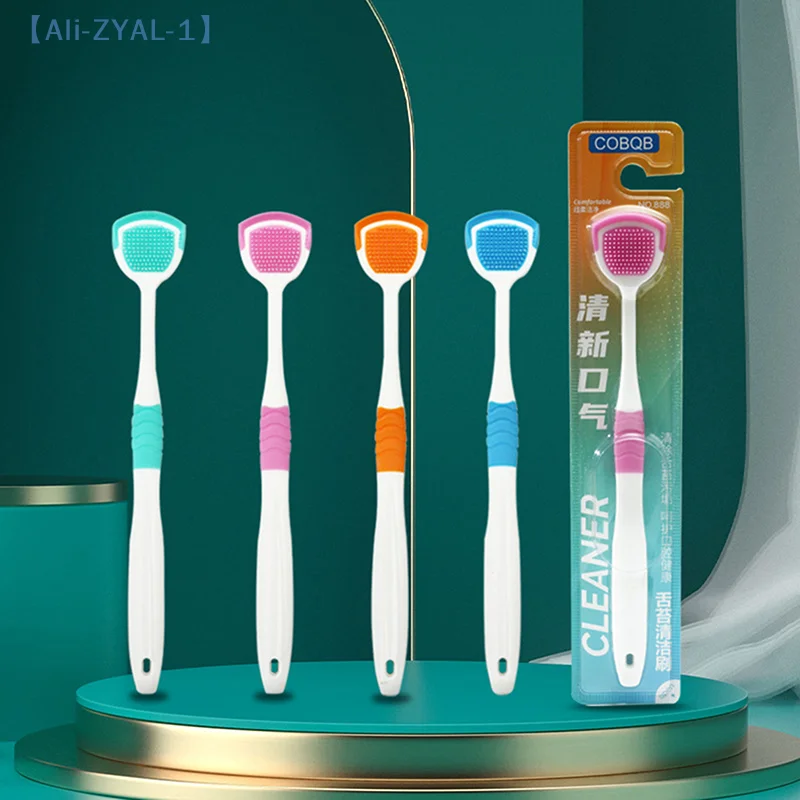 【ZYAL-1】5Pcs Tongue Scraper, Reduce Bad Breath For Oral Care, Tongue Cleaners,Tongue Cleaning Tools For Adults