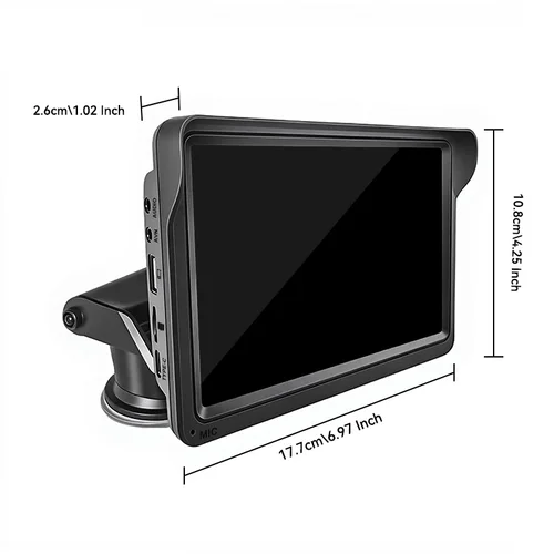 Imagen 2 del producto AHOUDY 7 pulgadas Carplay Android Auto Universal Radio de coche reproductor de vídeo Multimedia pantalla táctil