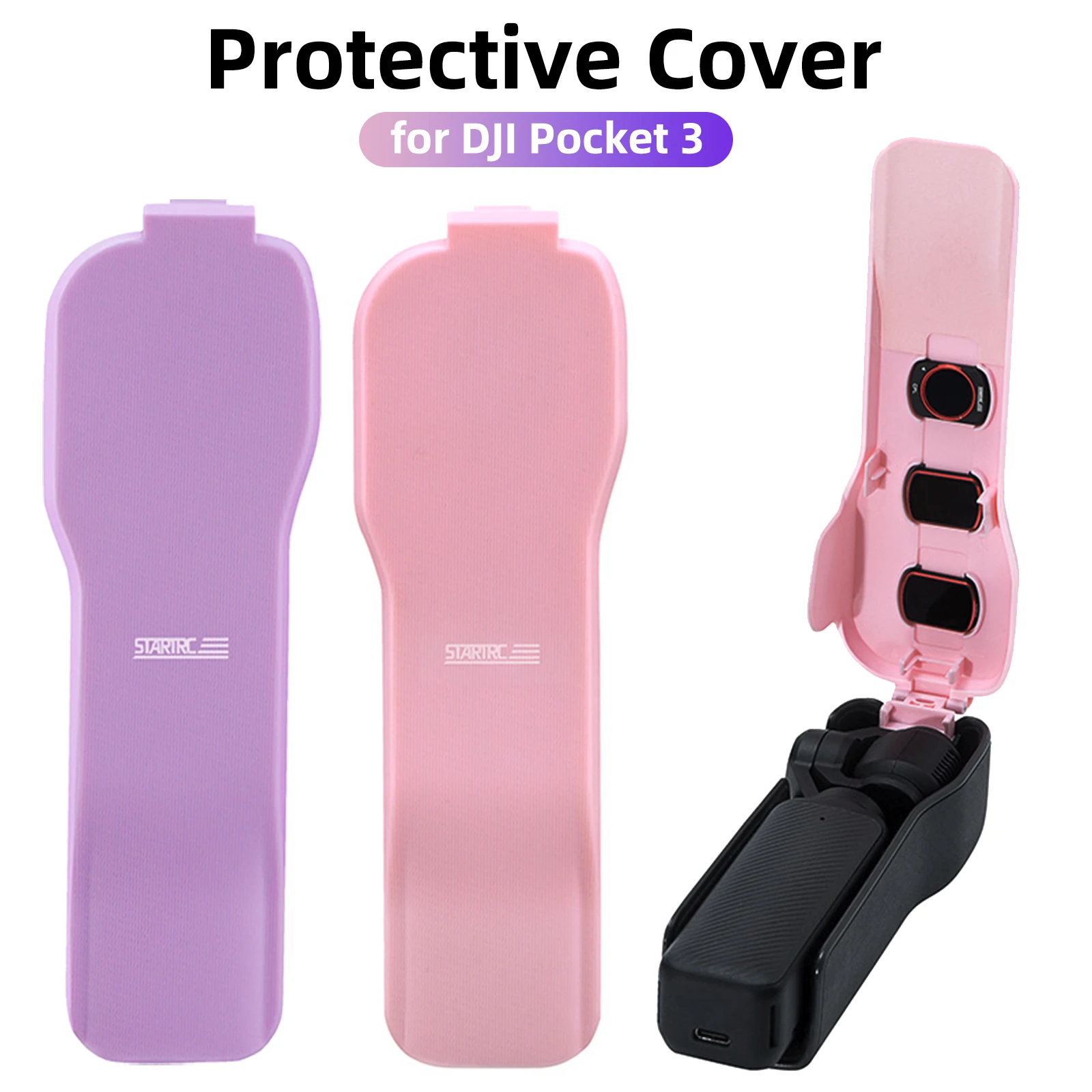 

Protective Cover for DJI Osmo Pocket 3 Camera Protective Case for Pocket 3 Storage Filter & Screen Protection Accessories