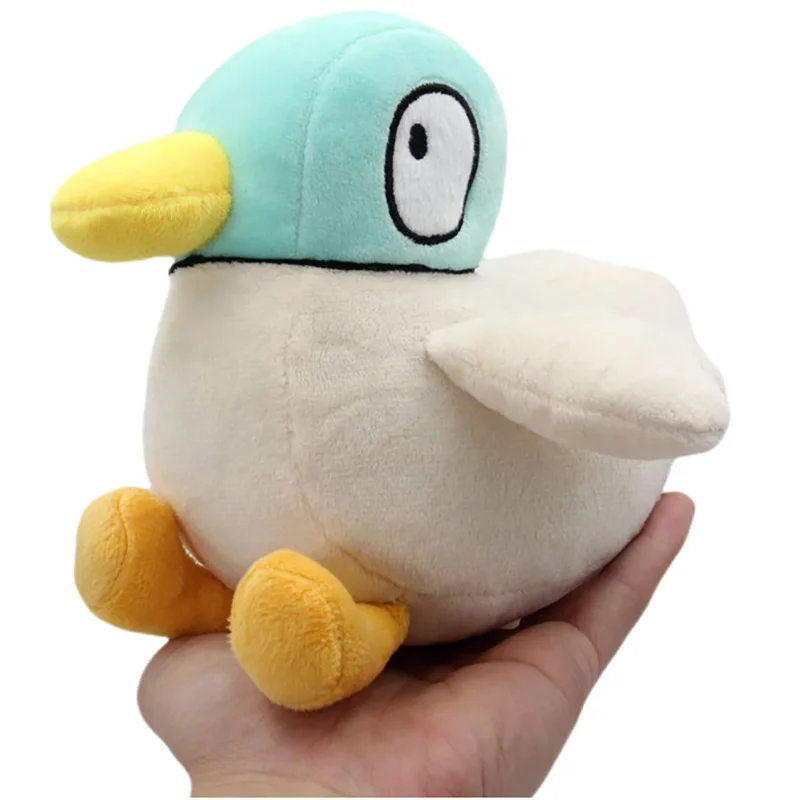 Kawaii Cute Sarah and Duck Plush Doll Anime Soft Stuffed Animal Plushie Toy Room Decor for Kids Boy Brithday Christmas Gift