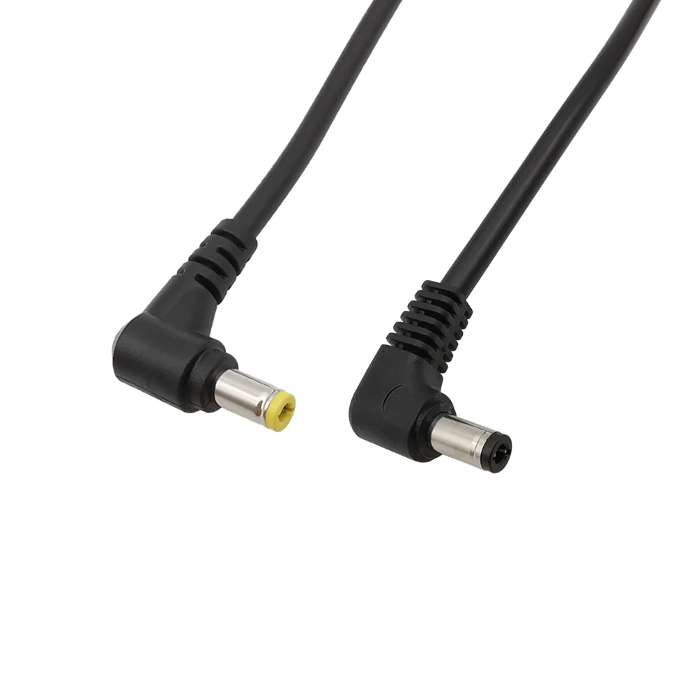 1Pcs 5.5 x 2.5mm Male to 5.5 x 2.5 MM Male DC Power Cable Plug Supply Adapter Compatible 5.5x2.1mm 30cm/50cm/100cm/300cm