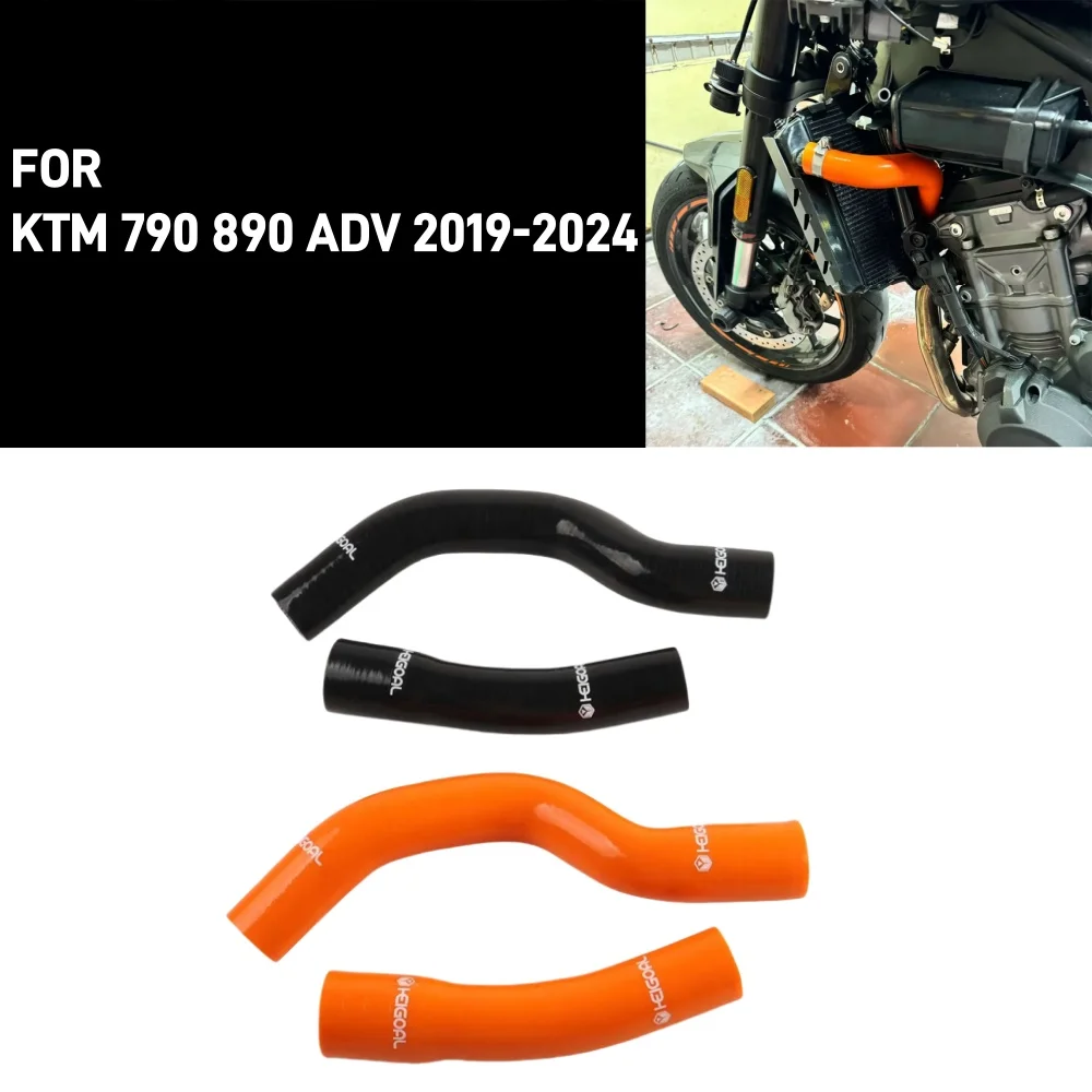 

For KTM Duke 790 890 DUKE R Duke790 2018 - 2024 Duke890 R Motorcycle Accessories Radiator Hoses Water Coolant Tube Silicone Hose
