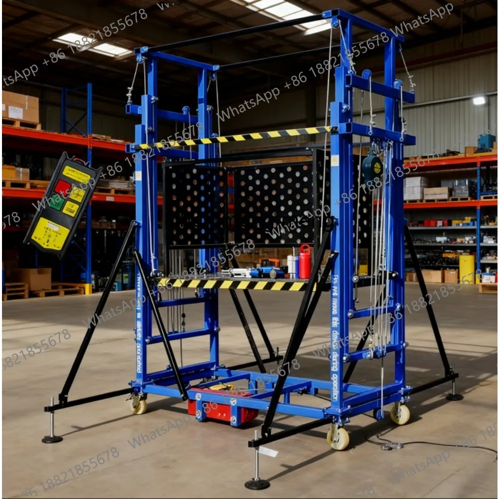 CIF Price Electric Hoist Platform for Scaffolding for Changing Lights, Painting, Roof Repairs, and Tree Constructionz189