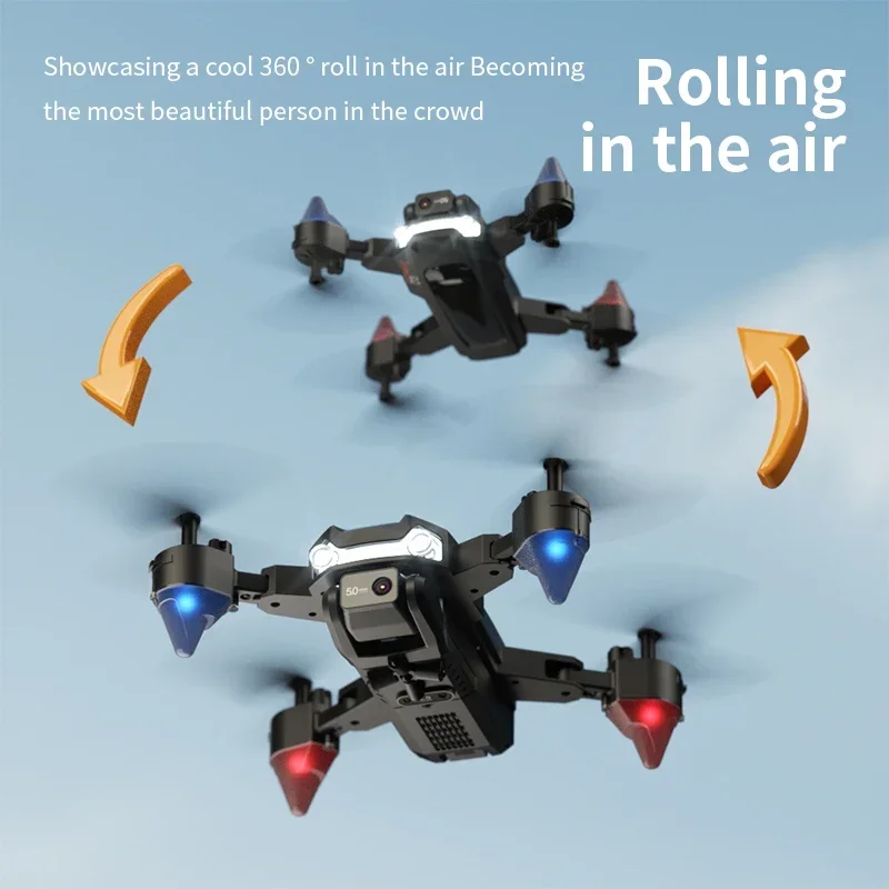 Q2 Dual Camera Drone Folding Professional Drone with 4k camera 2.4G Three Sided Obstacle Avoidance Optical Flow Quadcopters Toys