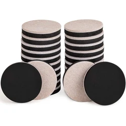 Móveis de feltro grosso Sliders, Almofadas antiderrapantes, Protetor de pisos de madeira, Sofá-cama mesa e cadeira Leg Cover, Tampas para móveis pesados