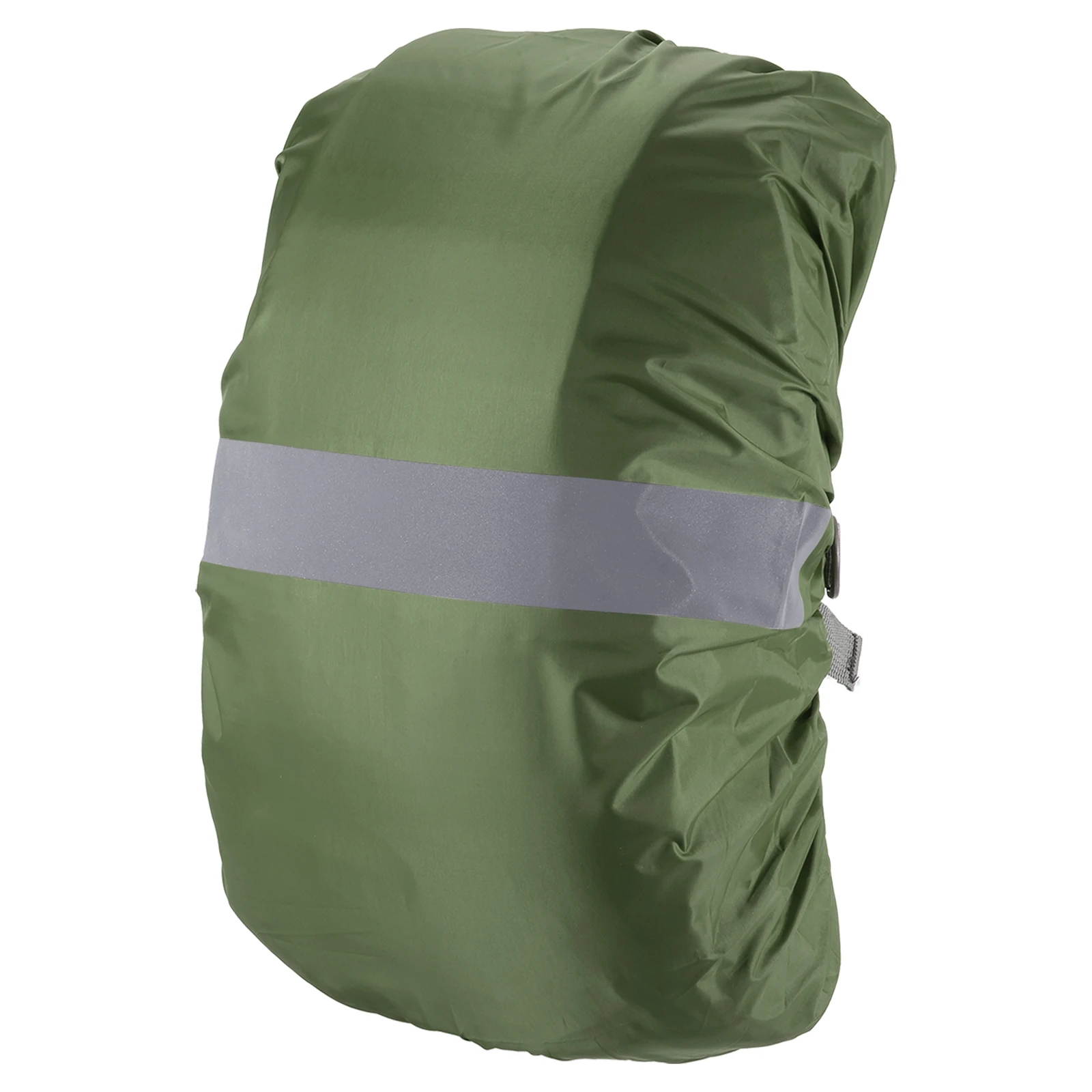 حقيبة ظهر مقاومة للماء، غطاء للمطر، غطاء ظهر غير قابل للانزلاق مع حزام عاكس، ابق جافًا للمشي لمسافات طويلة والتخييم والصيد #1
