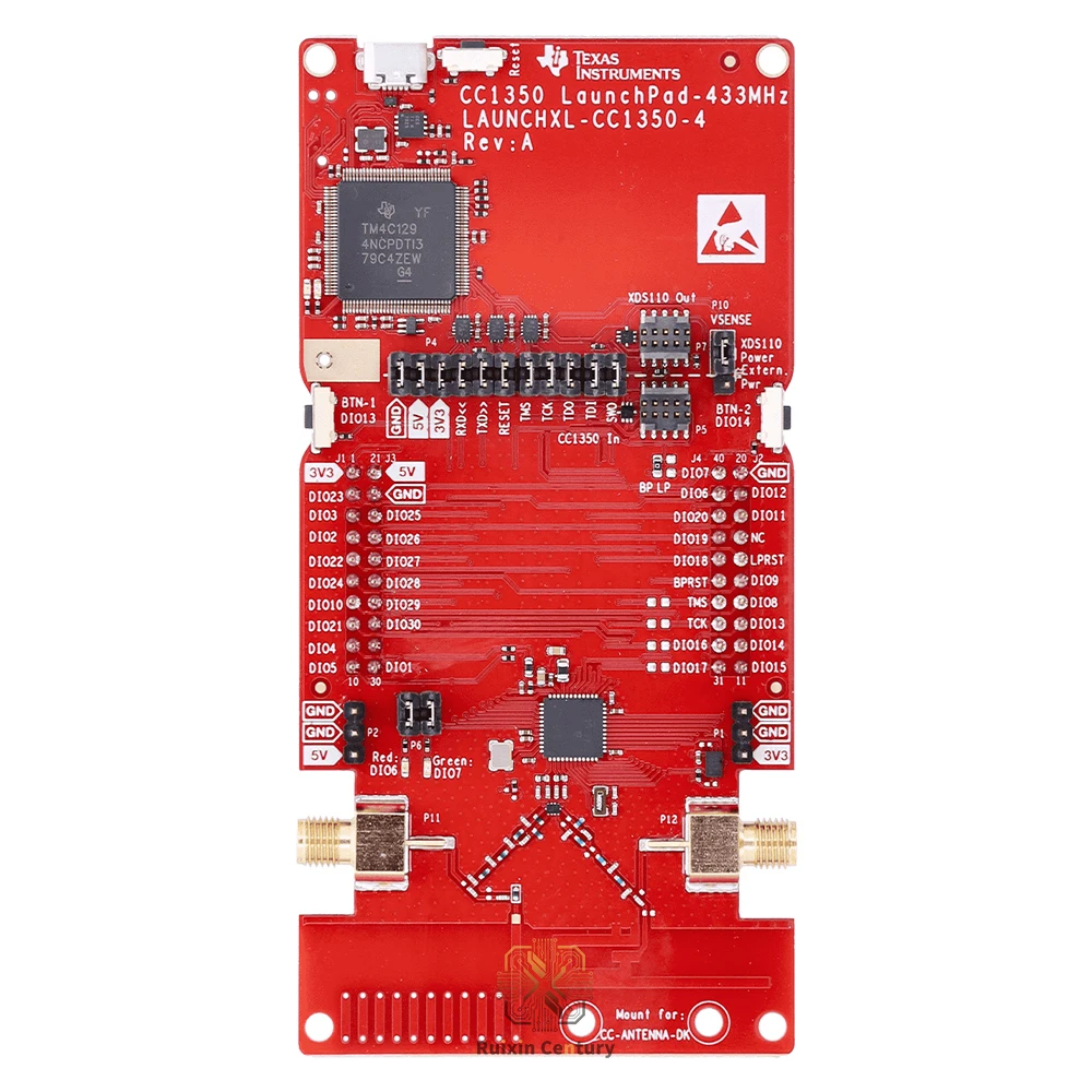 FOR LAUNCHXL CC1350-4 LAUNCHXL-CC1352P1 LAUNCHXL-CC3235S board 433MHz 2.4GHz  dual band wireless MCU development test board