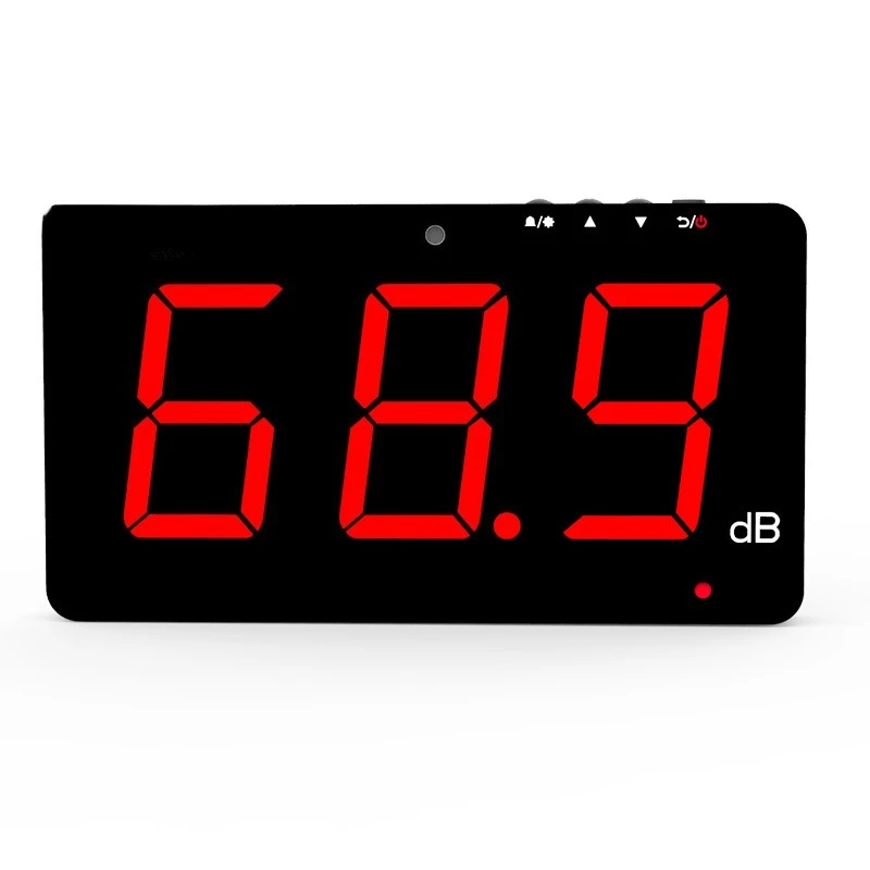 

Wall-mounted noise meter tester Noise volume environmental monitoring