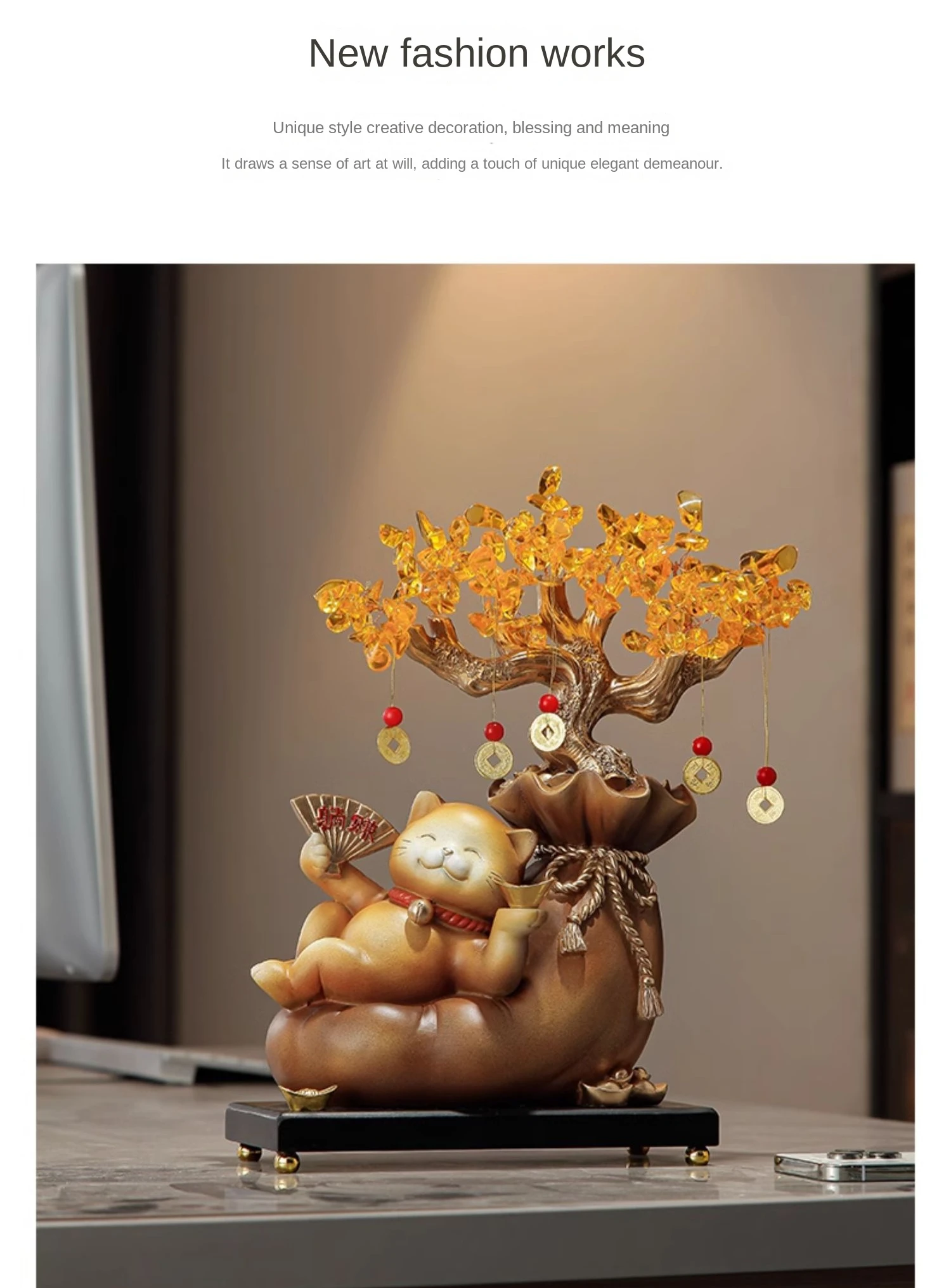 Discover The Charm of Feng Shui: Transform Your Space with Light Luxury Decor & Lucky Cats!