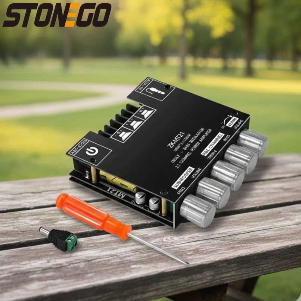 

Bluetooth 21 50 Втx2 100 Вт сабвуфер 12 В 24 В усилитель мощности с управлением высокими басами для домашнего кинотеатра «сделай сам»