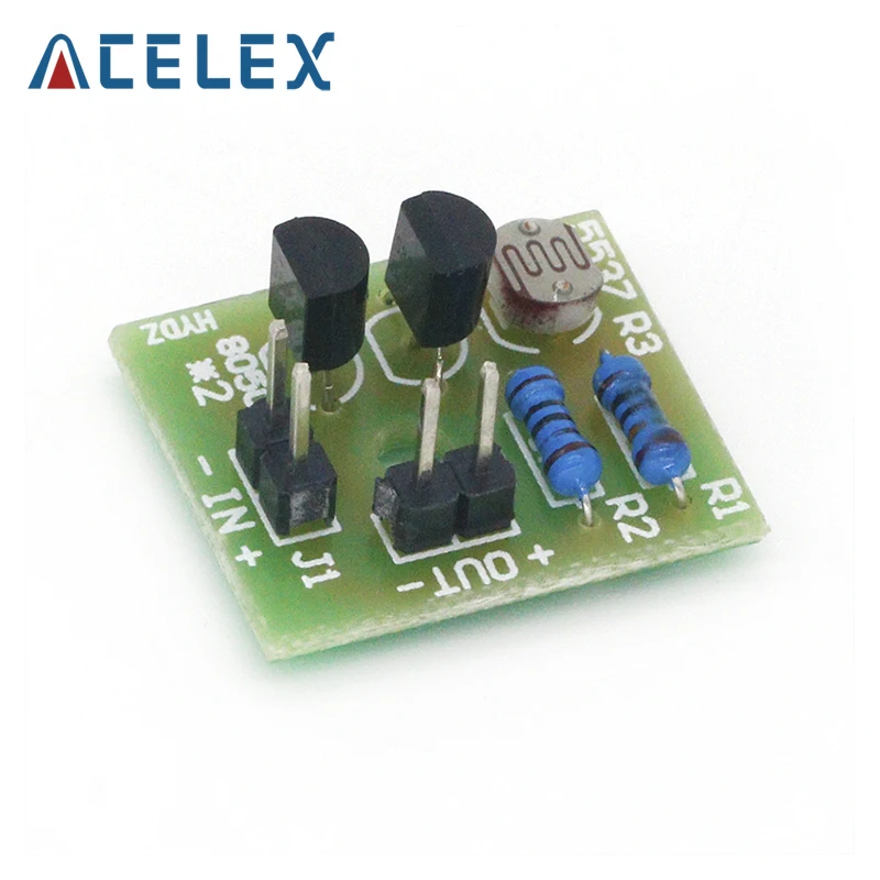 DIY Kit Light Control Sensor Switch Suite Photosensitive Indução Switch Kits DIY Electronic Trainning Integrated Circuit Suite