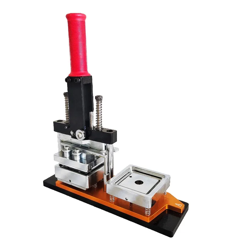 

【Brand New】 REALMAX High Quality Refrigerator Sticking Machine Photo Sticking Machine Badge Making Machine Blank Tin Metal Fridg