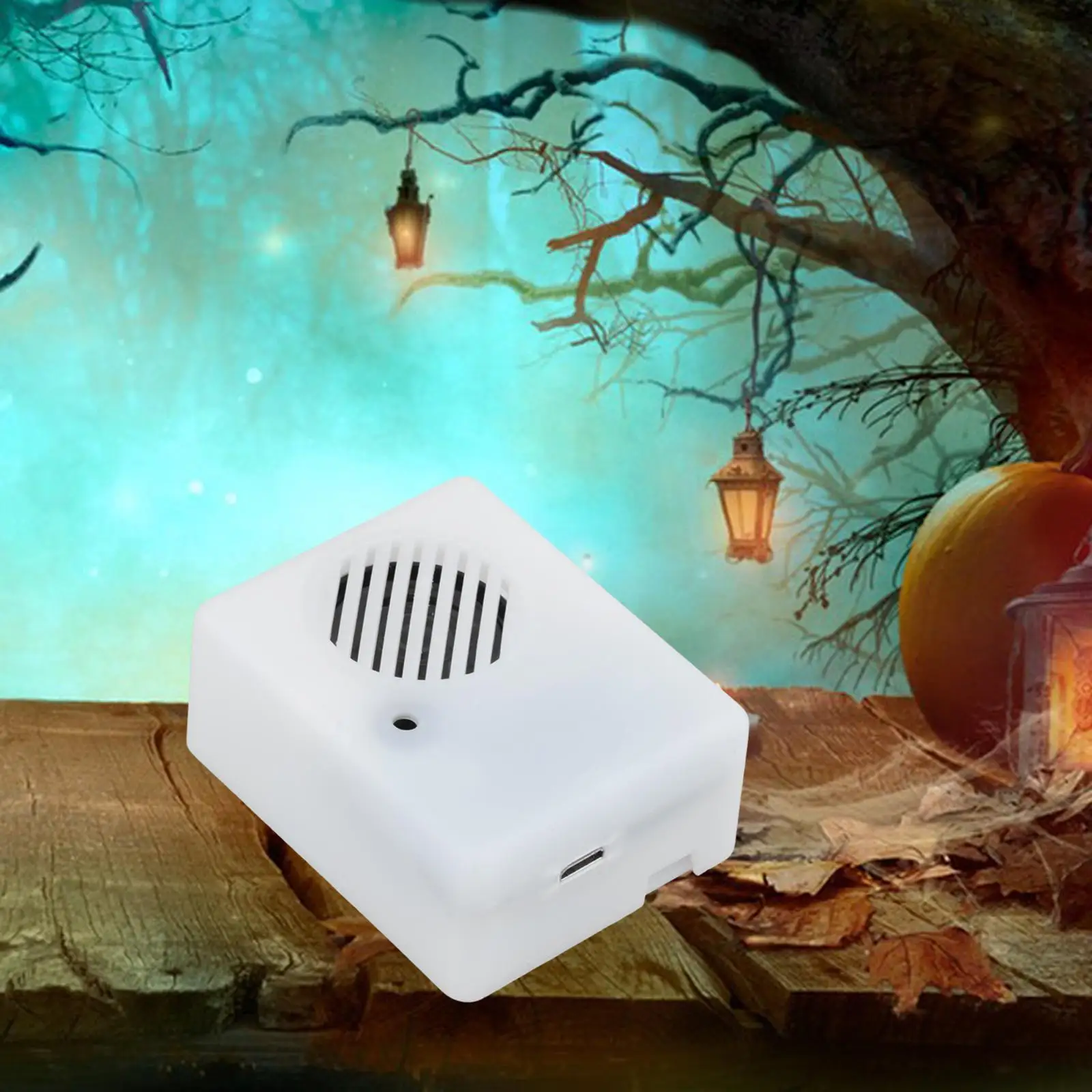 Scream Speaker Voice Activated Props Screaming Scary Sound Sensor for Living Room Door Showcase Yard