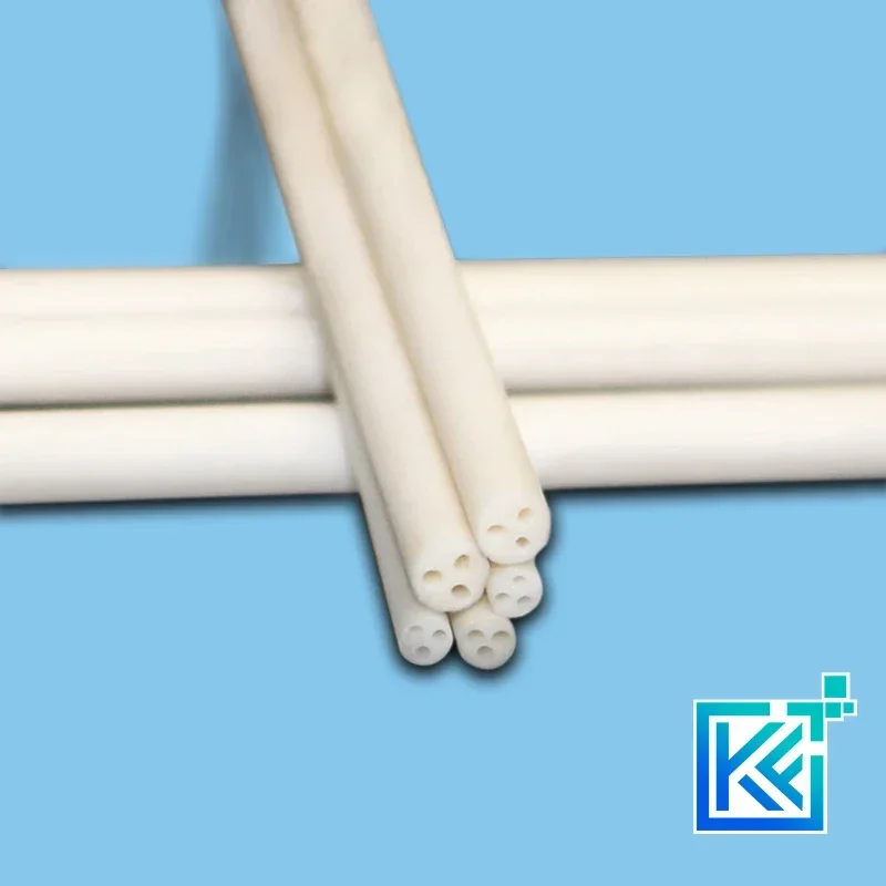 High temperature furnace tube OD*ID=3*0.5mm / 3 bores insulators / good thermostability / insulation / ceramic tube