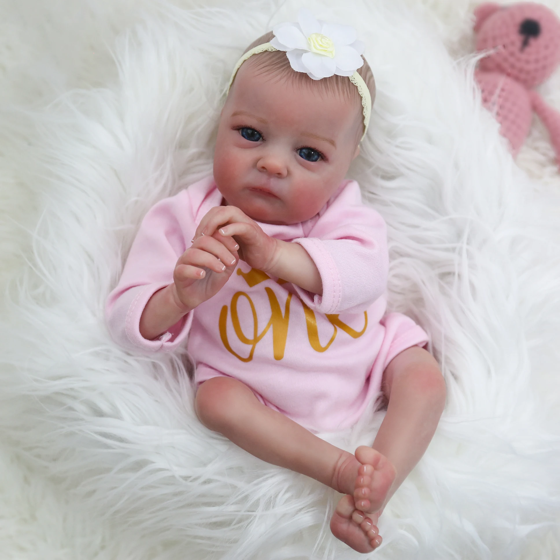 Realistic Reborn Baby Dolls - 16 Inch Newborn Preemie Baby Dolls Girl Real Life Baby Dolls