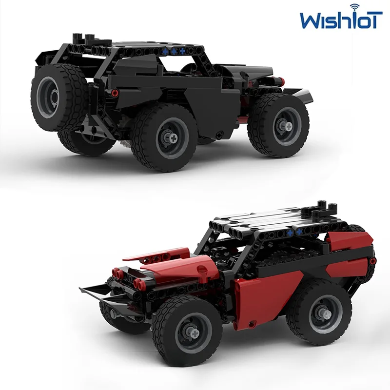 

Creative High-Speed Tilting off-road Car Model Building Blocks Boys Assembly Vehicle Puzzle MOC Small Bricks Toy Birthday Gifts