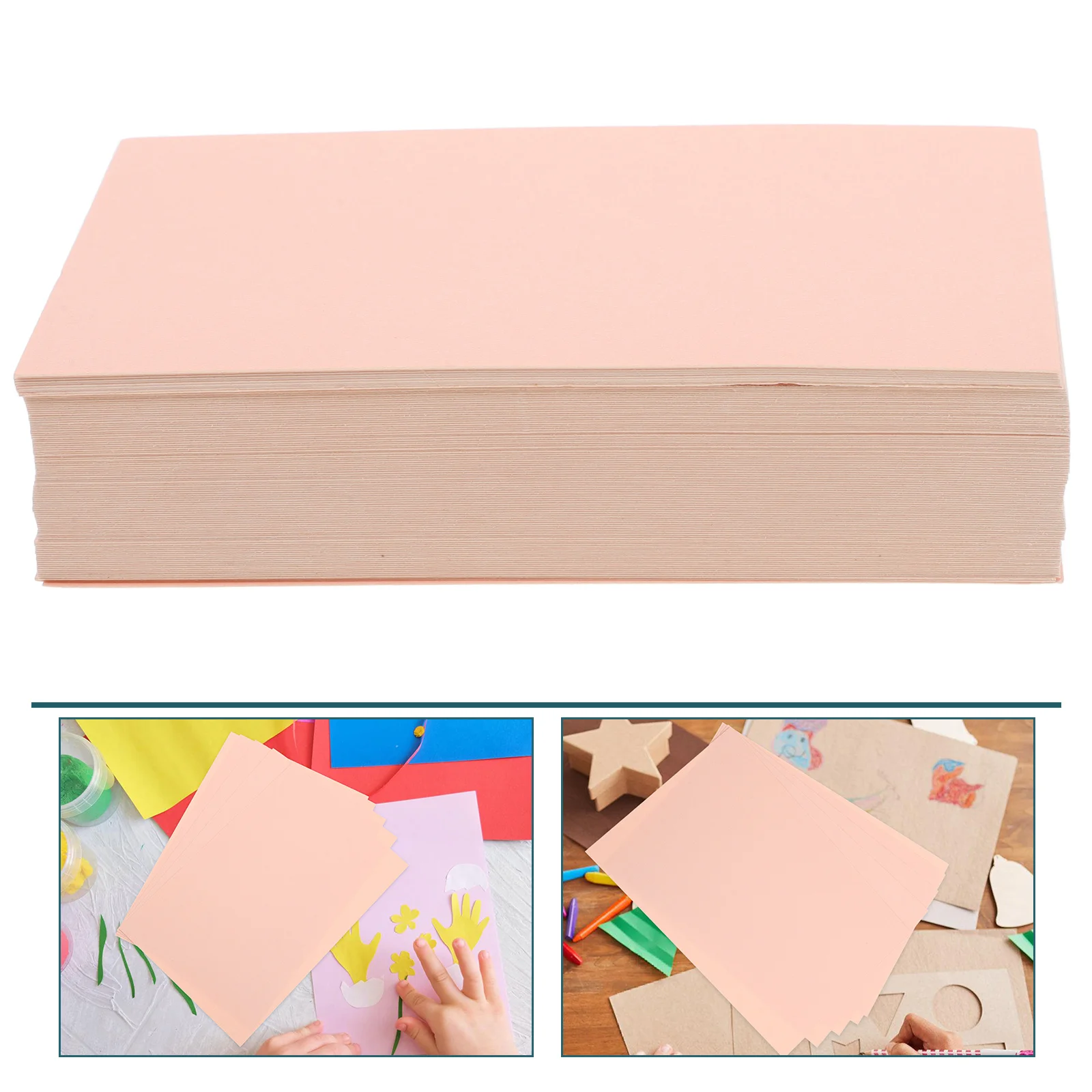 

100 Pcs Handmade Greeting Cards Pearlescent Paper Photography Kit Blank Decorative Craft Papers DIY Materials