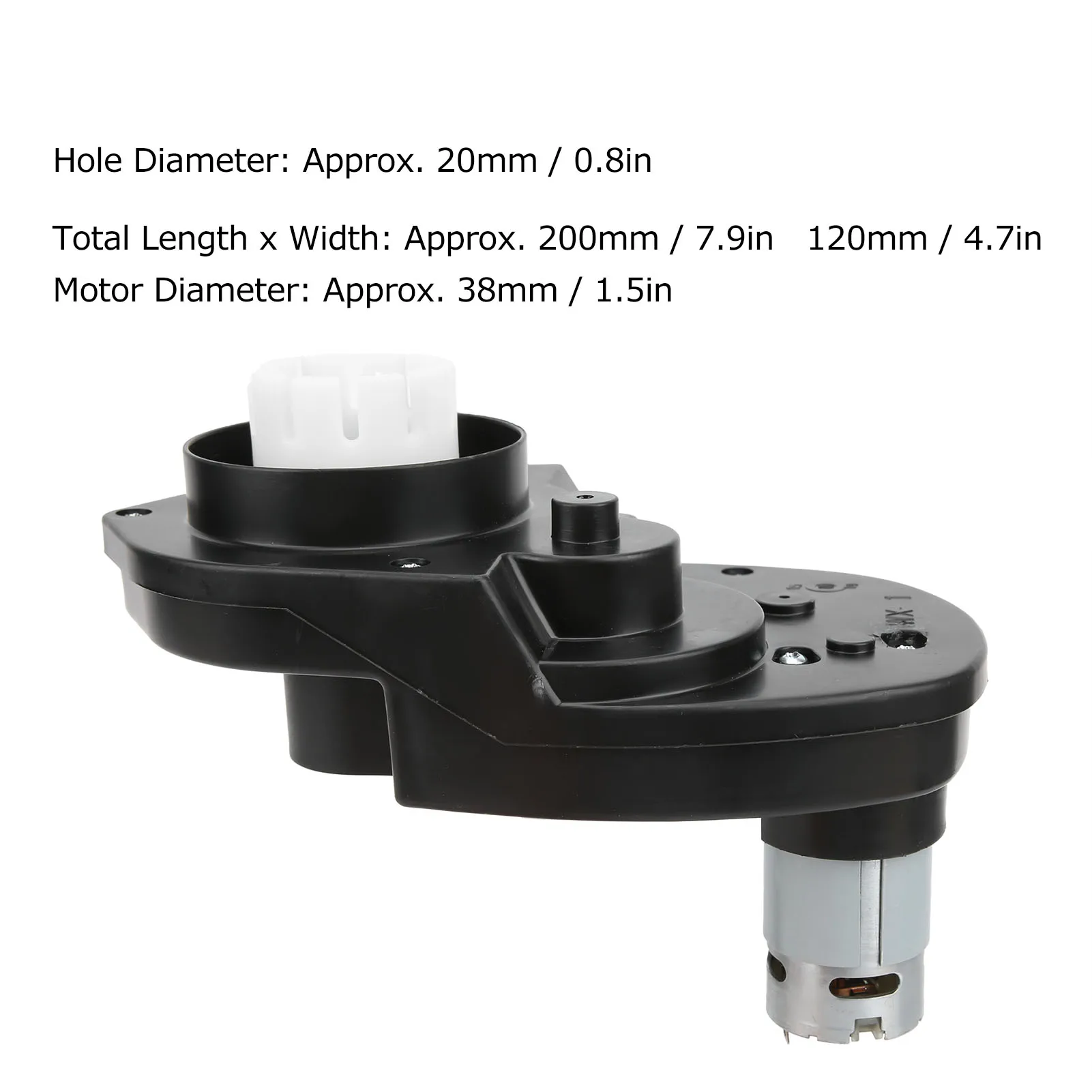Electric Motor Gear Box 16000RPM Drive Kids  Parts Mechanical Equipment 12V 550 ‑1DL Mechanical Equipment Motor Gear Box