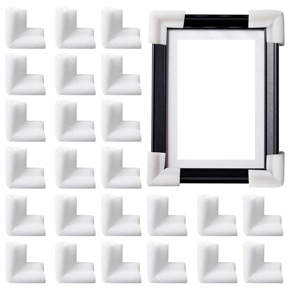 Foam Corner Protectors Created to Shield TV Screen Edges Mirrors and Frames from Accidental Knock and Drop Damage