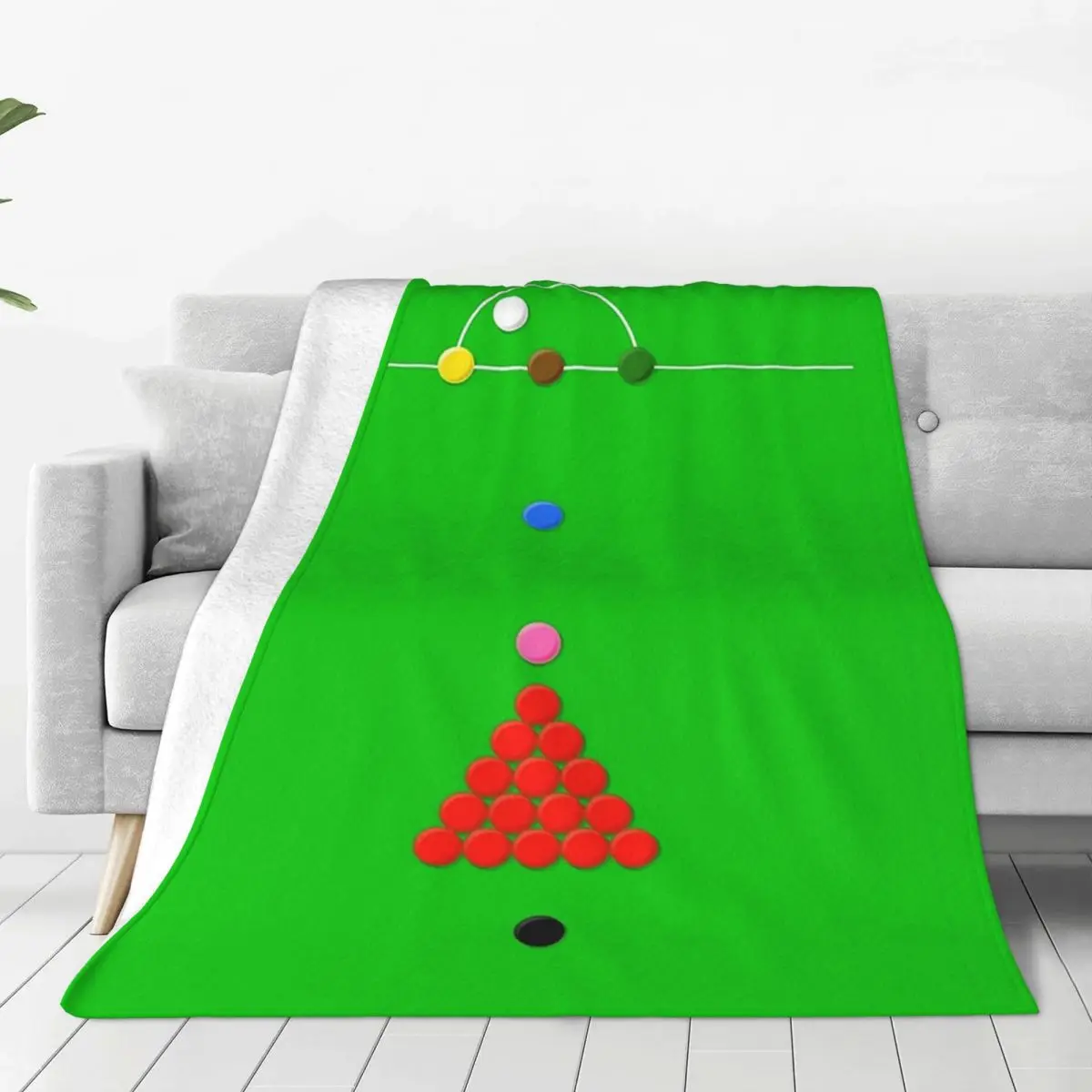 Snooker Table Graphic Print Blanket Fleece Breathable Sofa Throw Blankets For Couch Bedding Office Throws Bedspread Quilt