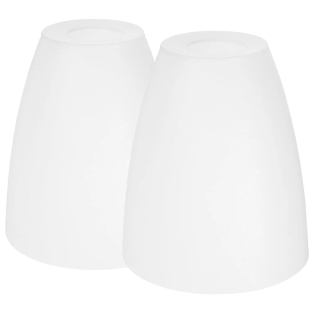 2 Pcs Neutral Drum Lamp Shade Plastic Lampshade Desk Lampshades For Floor White Decorative