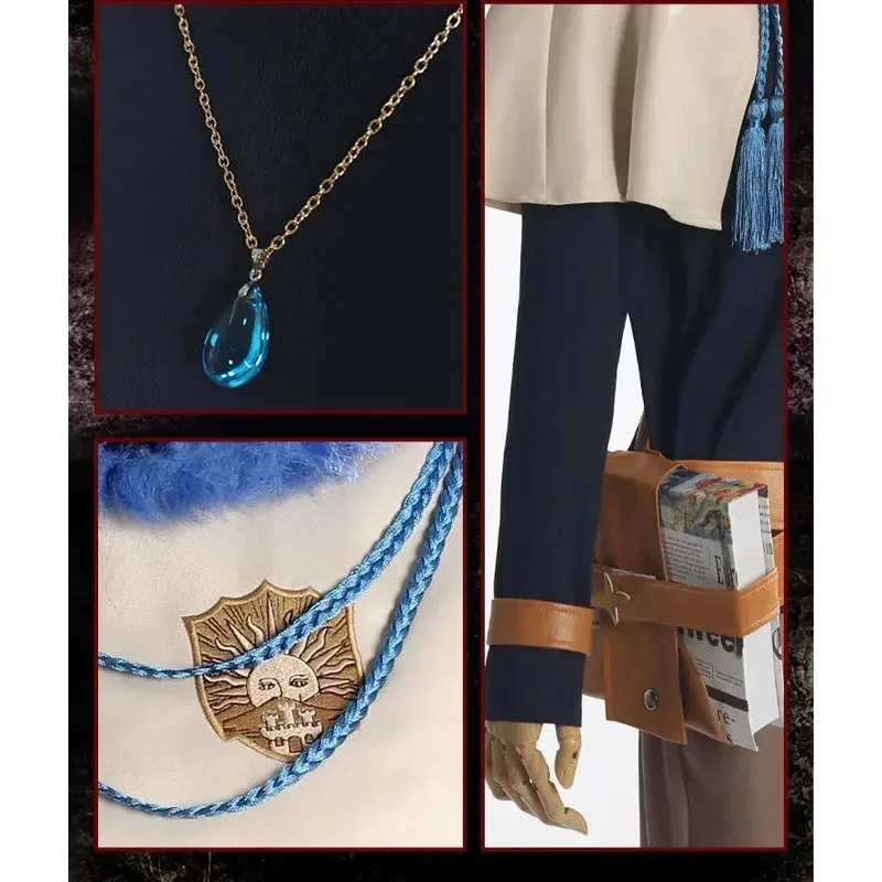 애니메이션 블랙 클로버 유노 스카이야 유노 코스프레 의상 세트x;3,v'6.f;9,