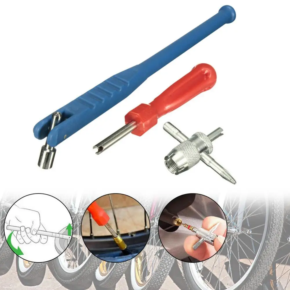 

Repair Practical Metal Valve Stem Car Motorcycle Tire Puller Installer Tool Set