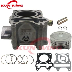 58mm Pcx150 Cylinder Kit Piston Ring for Honda Adv Click150i Sh150i Vario Ww150 Pcx150 150cc 12100-KZY-701 4-Stroke Engine Parts