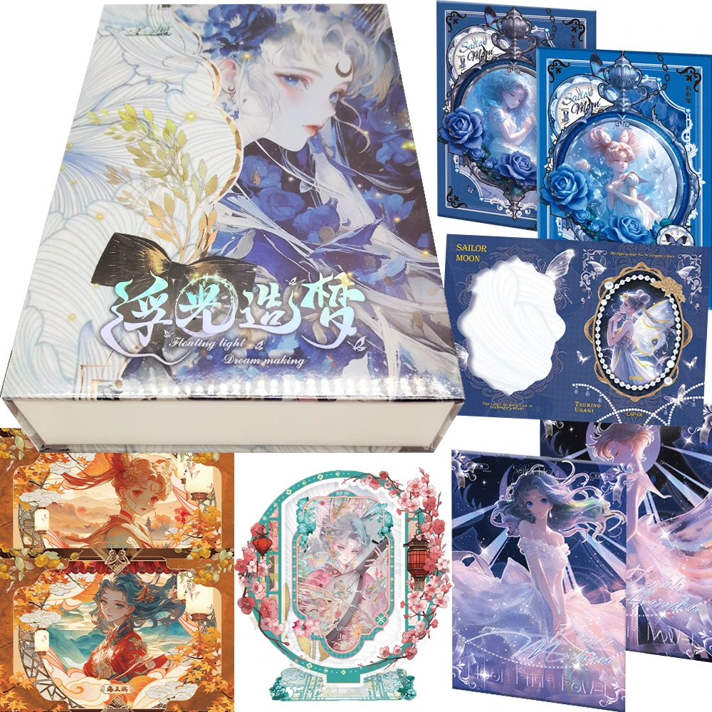 

Sailor Moon Creative Exquisite Hobby Collection Cards Classic Popular Magical Girl Sweet Dreamy Fairy Tale Princess Cards Gifts