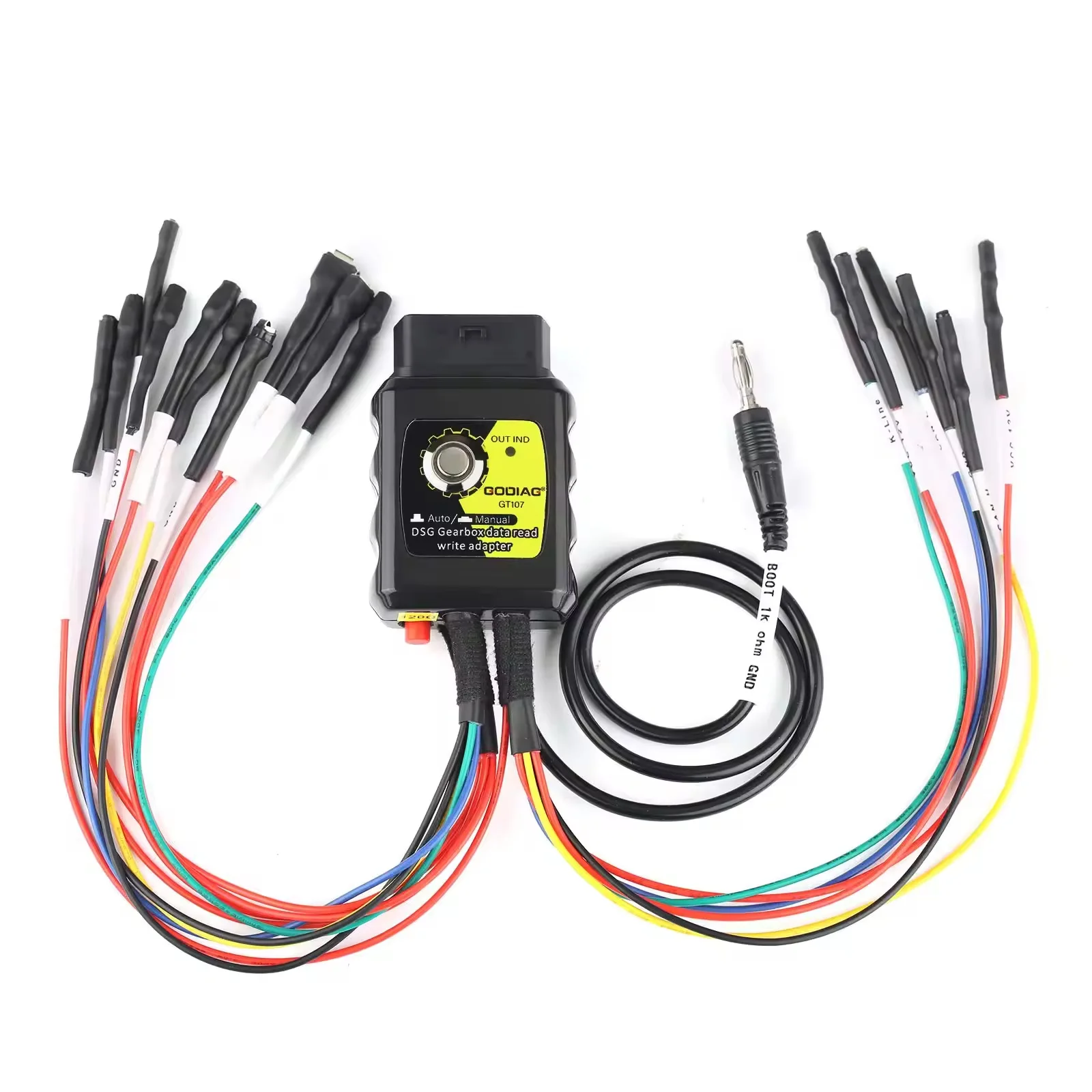 GT105 GT107 DSG Gearbox Data Read/Write Adapter Full Protocol OBD2 Jumper Fits For DQ250 DQ200 VL381 VL300 DQ500