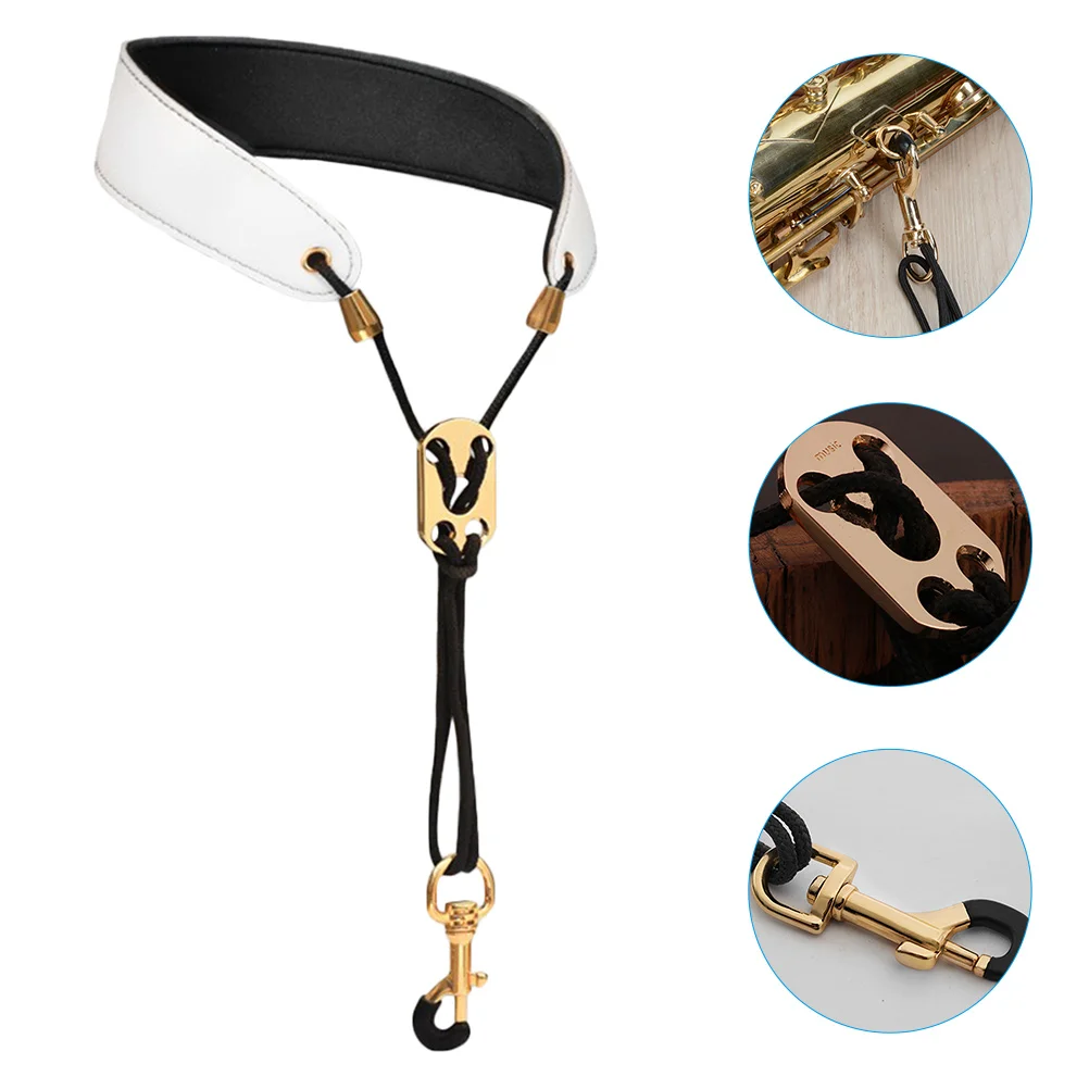 

Saxophone Strap Soprano Neck Strip Belt for Alto Harness Metal Hanging Tenor Student
