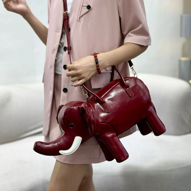 New Trendy Symbol-shaped Handbag Made of High-quality PU Material. Multi-functional and Versatile, Perfect for All Occasions.