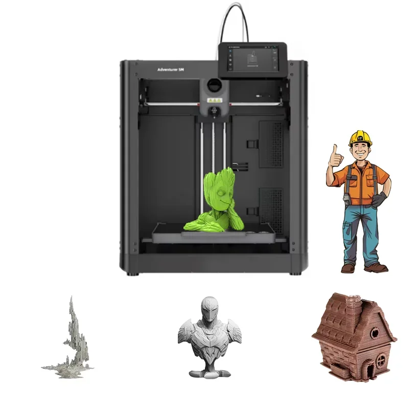 완전 자동 레벨링 FDM 3D 프린터, 저렴한 가격, 중국 10 ABS 3D 모터 바디 인쇄기, 좋은 품질